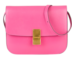Medium Box, Leather, Pink, MII, 1*